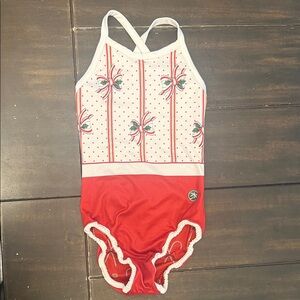Coco Vida Holly Jolly Candy Cane Reversible Elegant Mesh Back